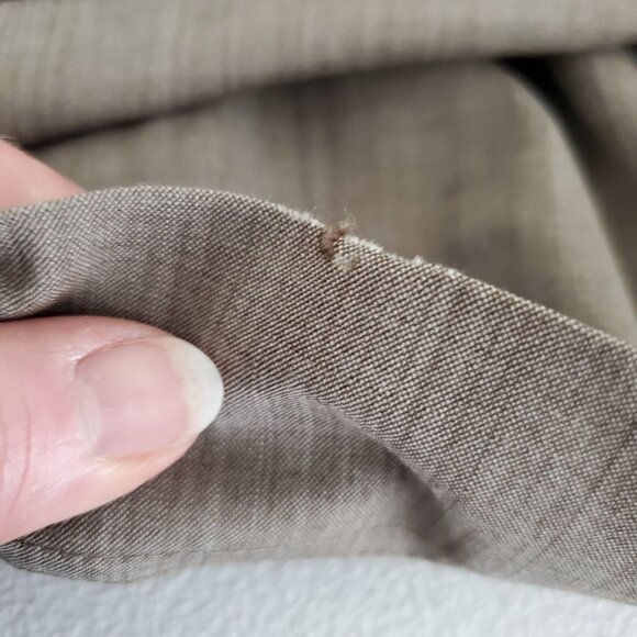 St. John Womens Safari Dress Size 4 Drawstring Sleeveless Pockets Classy Neutral - Picture 8 of 15